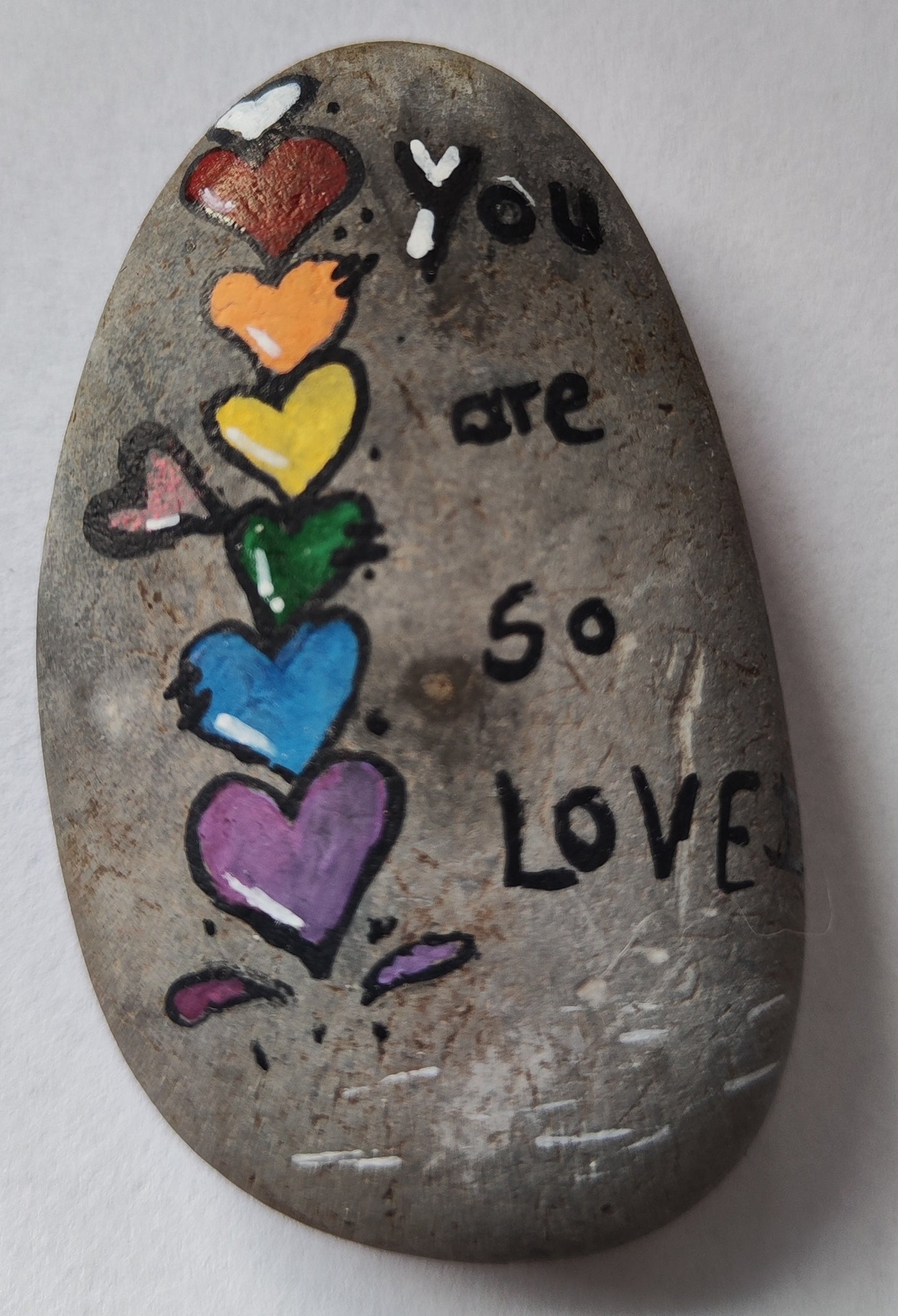 Decorative stone "You are so Loved"