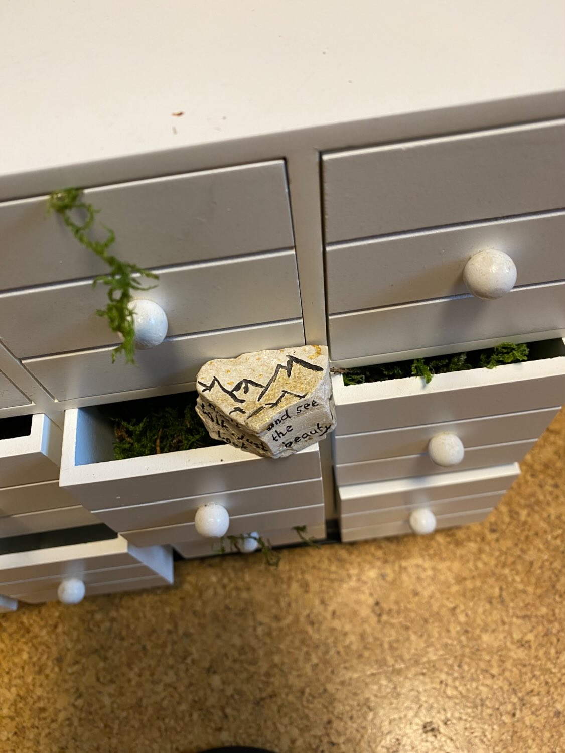 Deko Stein "Take a little break, one minute.." (Mountain Lover Edition)