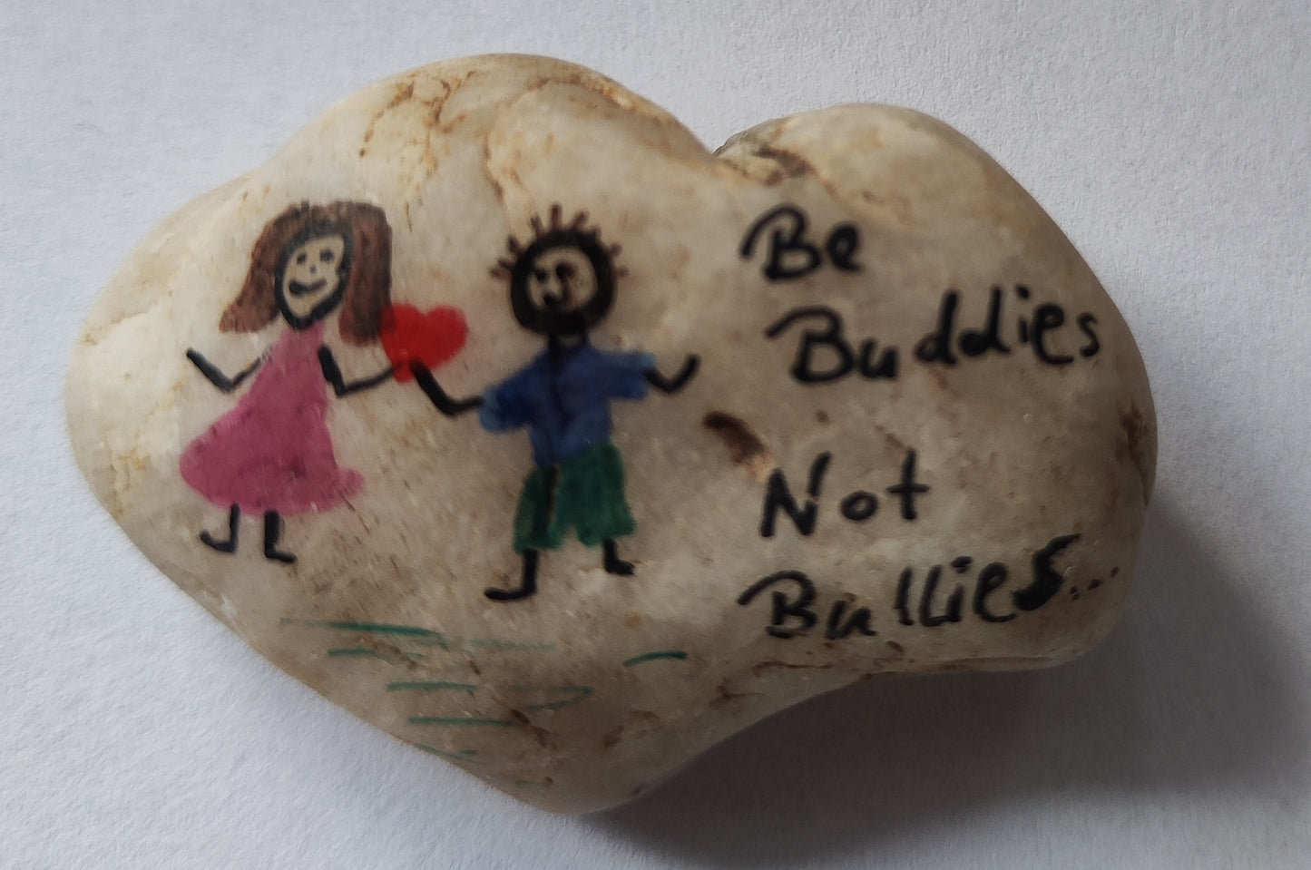 Deko Stein "Be buddies"