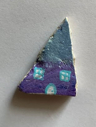 Deko Stein "Goblin house" (lilac)