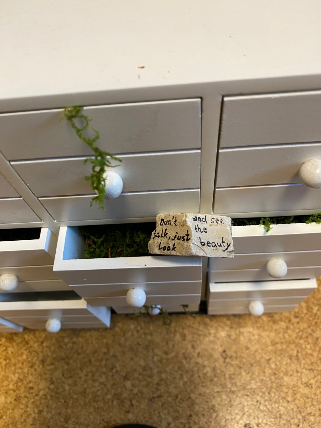 Deko Stein "Take a little break, one minute.." (Mountain Lover Edition)