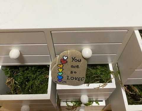 Deko Stein "You are so loved"