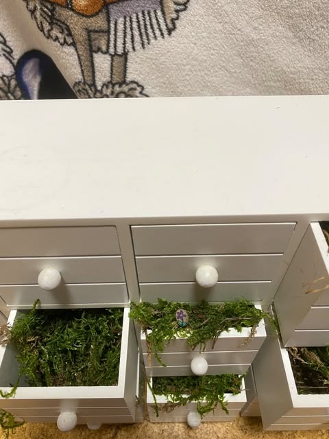 Deko Stein "tiny flower"